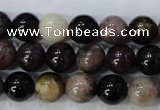 CTO454 15.5 inches 8mm round natural tourmaline gemstone beads