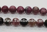 CTO64 15.5 inches 9mm round natural tourmaline gemstone beads