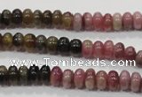CTO69 15.5 inches 5*8mm rondelle natural tourmaline gemstone beads