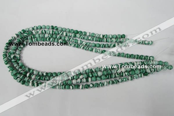 CTU1126 15.5 inches 6mm round synthetic turquoise beads wholesale