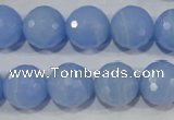 CTU1749 15.5 inches 20mm faceted round synthetic turquoise beads