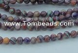 CTU238 16 inches 4mm round imitation turquoise beads wholesale