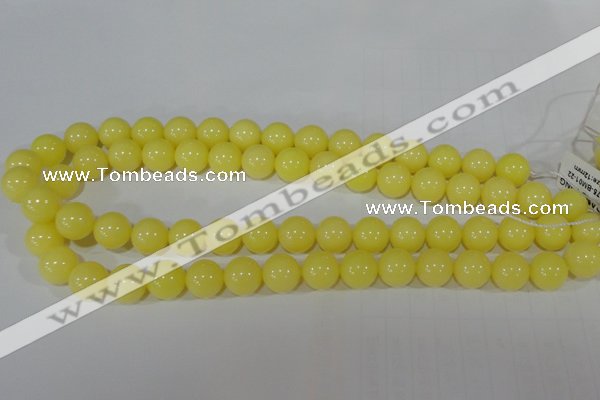 CTU2519 15.5 inches 12mm round synthetic turquoise beads