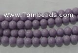 CTU2832 15.5 inches 5mm round synthetic turquoise beads