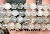 CTZ29 15 inches 10mm round topaz quartz beads wholesale