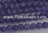 CTZ500 15.5 inches 4mm round natural tanzanite gemstone beads