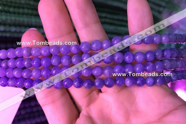 CTZ511 15.5 inches 4mm round natural tanzanite gemstone beads