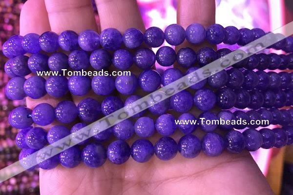 CTZ513 15.5 inches 6mm round natural tanzanite gemstone beads