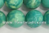 CWB878 15.5 inches 10mm round howlite turquoise beads wholesale