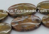 CWJ03 15.5 inches 20*30mm oval wood jasper gemstone beads wholesale