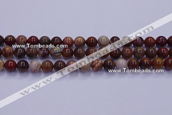 CWJ433 15.5 inches 10mm round wood jasper beads wholesale