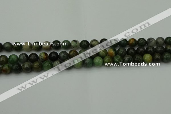CXJ402 15.5 inches 8mm round Xinjiang jade beads wholesale