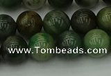 CXJ403 15.5 inches 10mm round Xinjiang jade beads wholesale