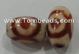 DZI08 5PCS 8*12mm oval loose Tibetan Agate Dzi Beads wholesale