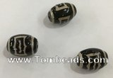 DZI341 10*14mm drum tibetan agate dzi beads wholesale