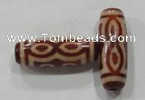 DZI84 10*30mm oval loose Tibetan Agate Dzi Beads wholesale