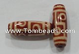 DZI88 10*30mm oval loose Tibetan Agate Dzi Beads wholesale
