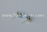 NGE163 4*6mm – 5*8mm freeform turquoise gemstone earrings