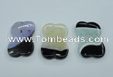 NGP1165 30*50mm freeform druzy agate pendants wholesale