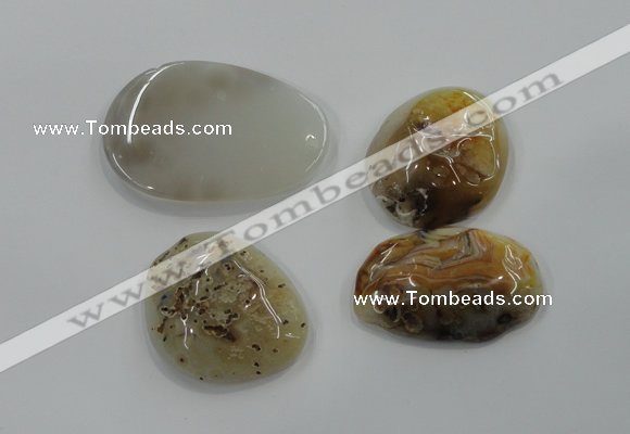 NGP1180 35*50mm - 50*70mm freeform agate gemstone pendants wholesale