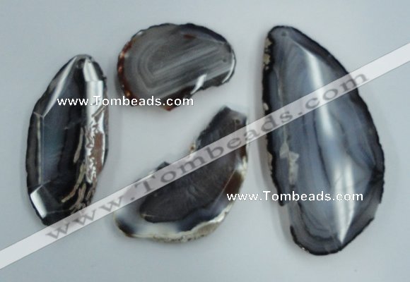 NGP1258 35*50mm - 50*80mm freeform agate gemstone pendants wholesale