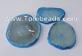 NGP2315 35*45mm - 55*65mm freeform agate gemstone pendants