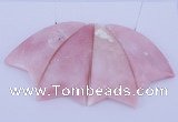 NGP33 Fashion pink opal gemstone pendants set jewelry wholesale