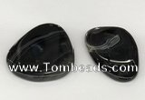 NGP5800 35*55mm - 40*60mm flat teardrop agate pendants wholesale