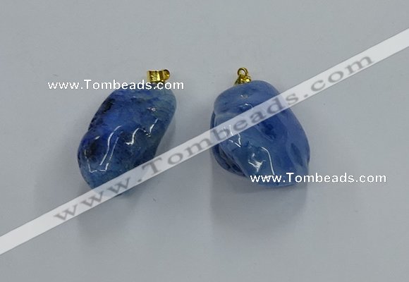 NGP8839 20*25mm - 30*40mm nuggets agate pendants wholesale