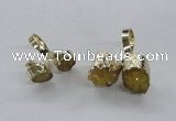 NGR194 10*14mm - 15*20mm oval druzy agate gemstone rings
