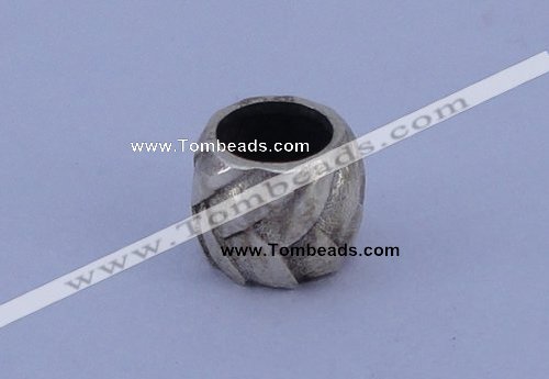 SEP39 5PCS 7*8.5mm drum no troll sterling silver European beads