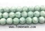 CAS307 15.5 inches 18mm round snowflake angelite gemstone beads