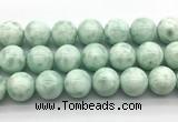 CAS308 15.5 inches 20mm round snowflake angelite gemstone beads