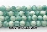 CAS313 15.5 inches 12mm round snowflake angelite gemstone beads