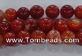 CAA1046 15.5 inches 6mm round dragon veins agate beads wholesale