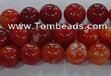 CAA1047 15.5 inches 8mm round dragon veins agate beads wholesale