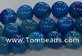 CAA1058 15.5 inches 10mm round dragon veins agate beads wholesale