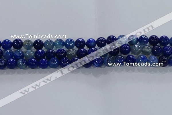 CAA1063 15.5 inches 10mm round dragon veins agate beads wholesale