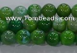 CAA1067 15.5 inches 8mm round dragon veins agate beads wholesale