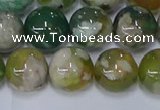 CAA1093 15.5 inches 10mm round sakura agate gemstone beads