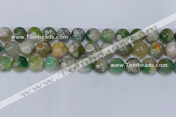 CAA1096 15.5 inches 16mm round sakura agate gemstone beads
