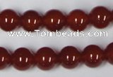 CAA112 15.5 inches 10mm round red agate gemstone beads wholesale