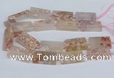 CAA1167 15.5 inches 22*40mm rectangle sakura agate gemstone beads