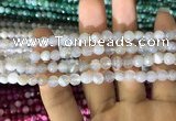 CAA1630 15.5 inches 6mm faceted round banded agate beads