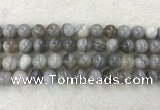 CAA1805 15.5 inches 14mm round banded agate gemstone beads