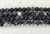 CAA1836 15.5 inches 16mm round banded agate gemstone beads