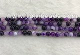 CAA1871 15.5 inches 6mm round banded agate gemstone beads