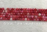 CAA1891 15.5 inches 6mm round banded agate gemstone beads