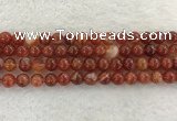 CAA1903 15.5 inches 10mm round banded agate gemstone beads