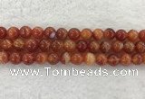 CAA1904 15.5 inches 12mm round banded agate gemstone beads